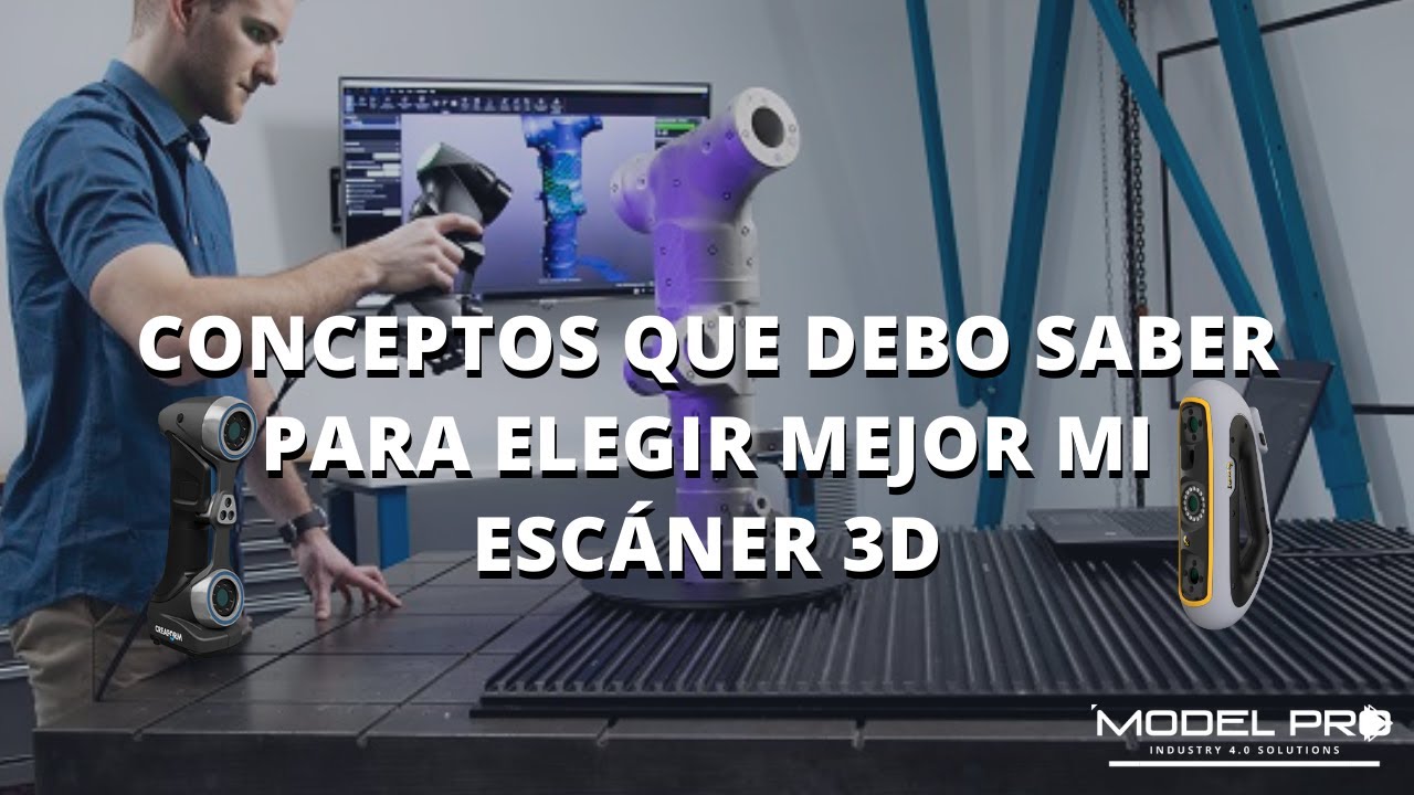 😮 ¿Cómo funciona un escáner 3D? ¿Qué debo saber para elegir un escáner 3D? | Parte 1
