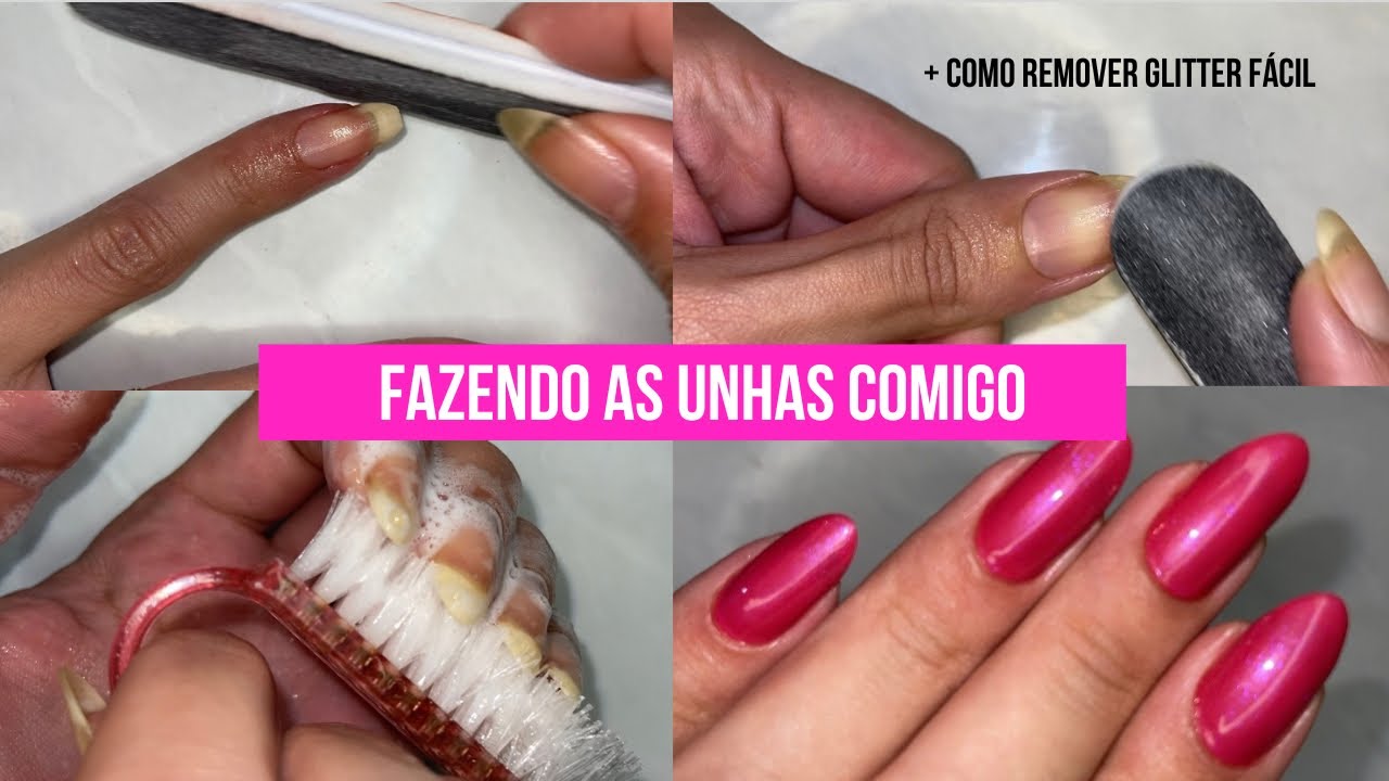 FAZENDO AS UNHAS COMIGO DO ZERO 