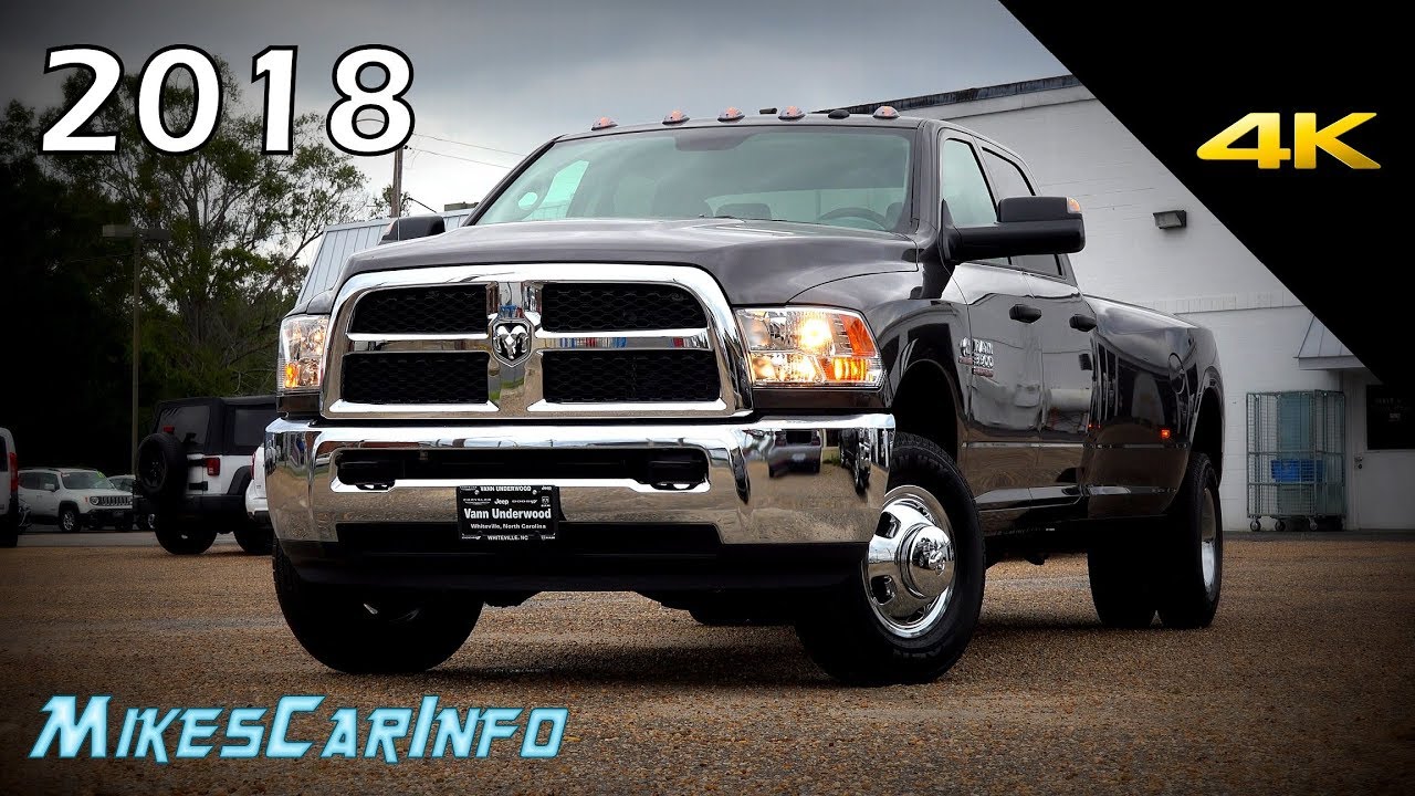 👉 2018 RAM 3500 Diesel Dually Tradesman 4x4 - Ultimate In-Depth Look in 4K
