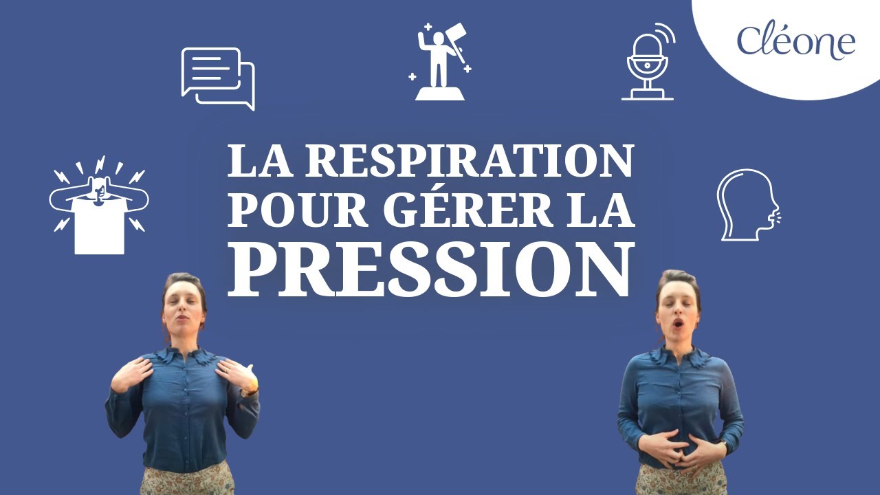 Prise de parole en public - La respiration pour gérer la pression