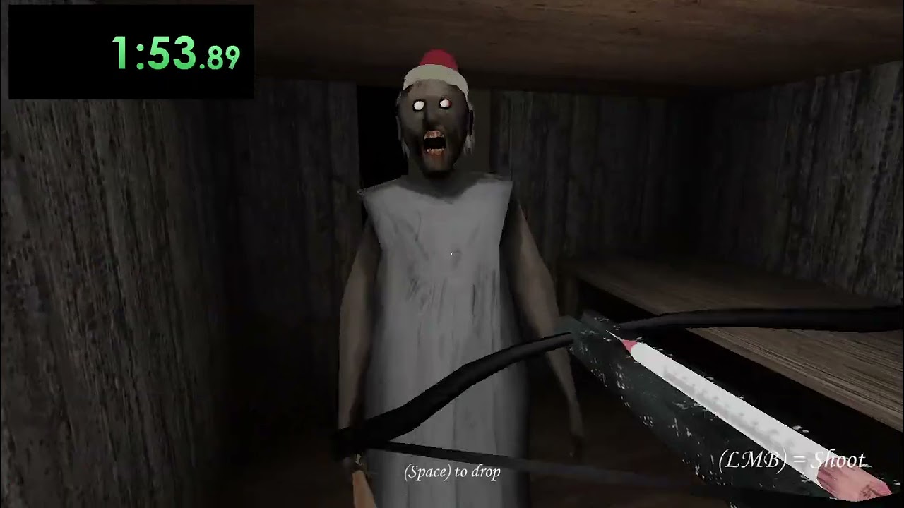 Granny Legacy (speedrun:5:23 extreme, with glitch)