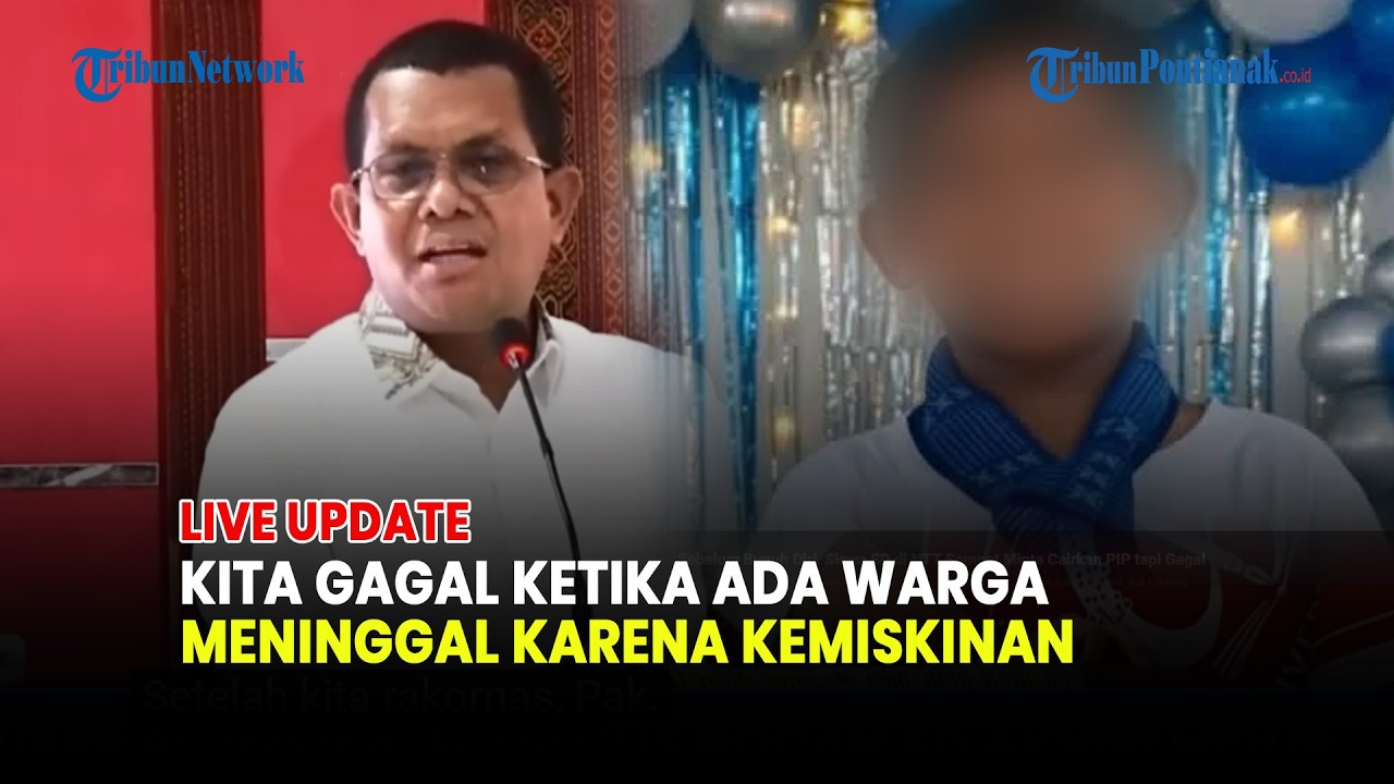 🔴GUBERNUR NTT MELKI LAKA LENA: KITA GAGAL, ANAK MENINGGAL KARENA KEMISKINAN