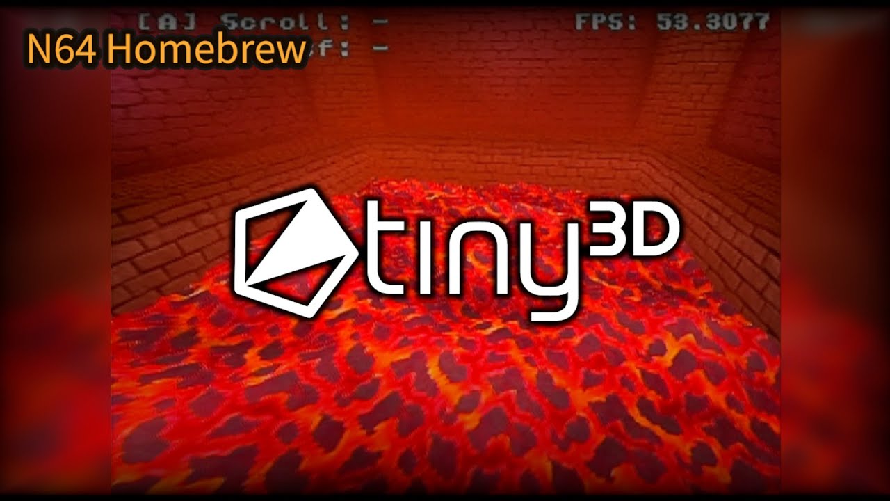 Tiny3D Showcase (custom N64 ucode)