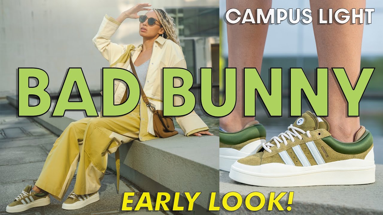 BAD BUNNY DROPPED these at COACHELLA! Campus Light Wild Moss Early Look Review (YouTube-exclusive)