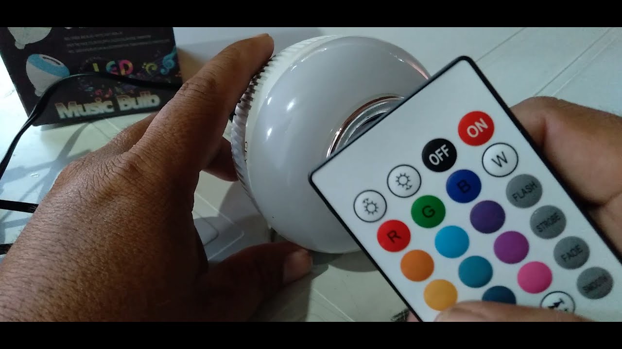 lâmpada de LED com Bluetooth WJ L2
