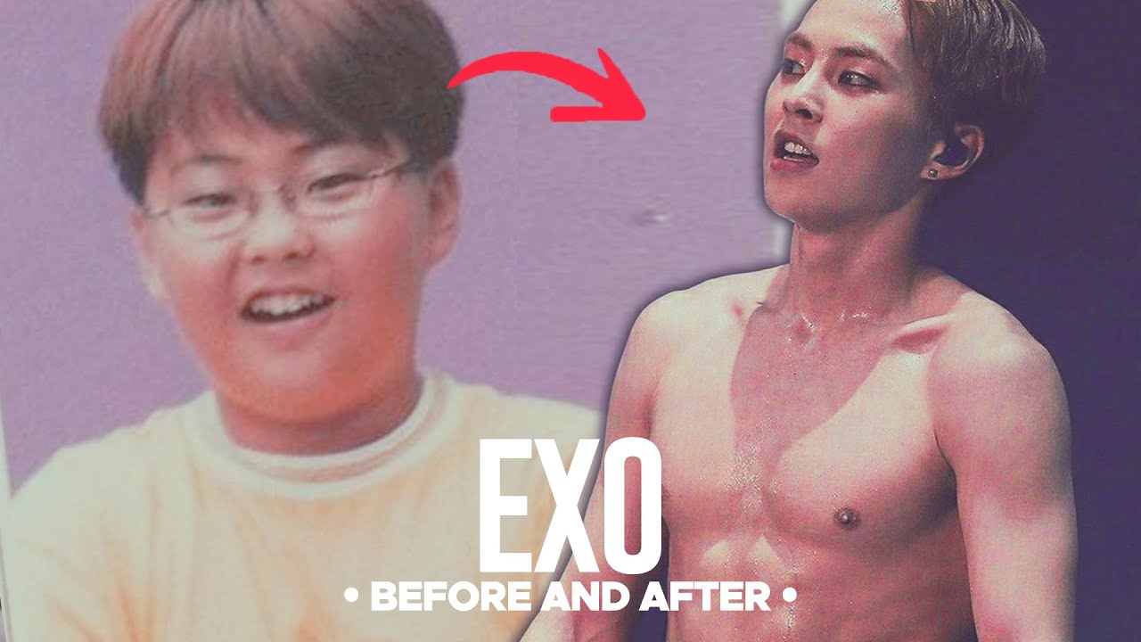 EXO - Predebut Vs Now : Before and After