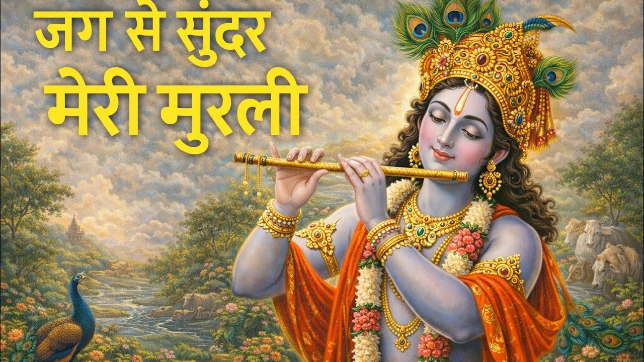जग से सुंदर मेरी मुरली||Sri Krishna Bhajan 