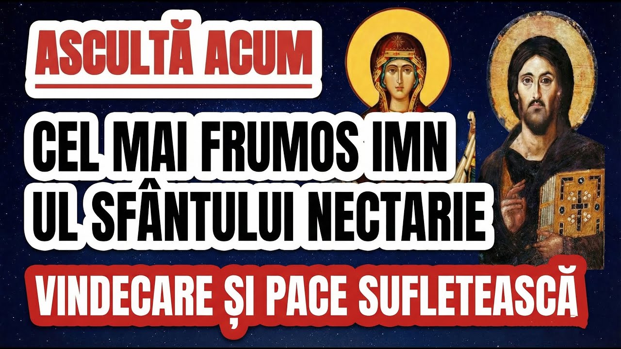 IMNUL Sfântului Nectarie – Rugăciune pentru Vindecare, Pace și Liniștea Sufletului