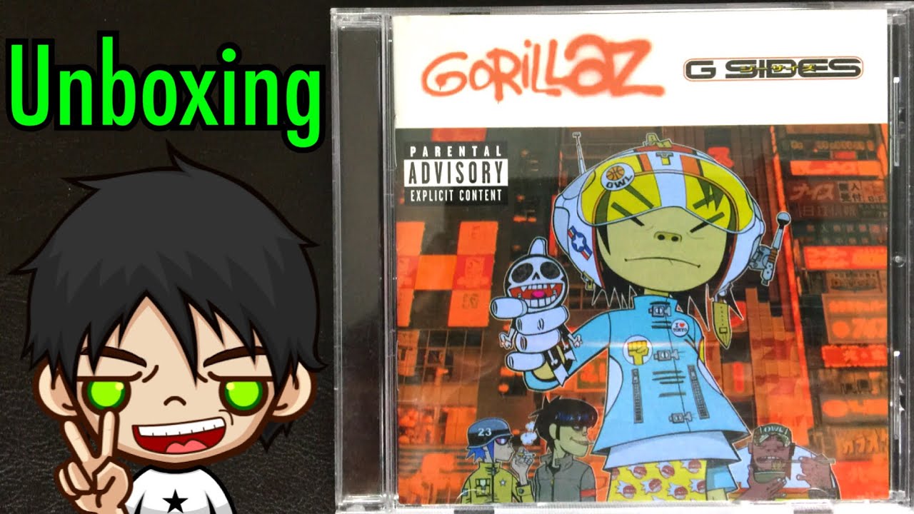 Unboxing de Gorillaz - G-Sides Album  (Versión de USA)
