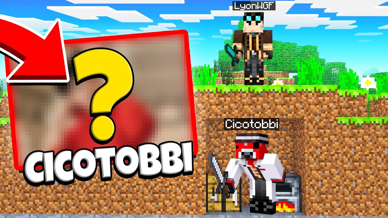 FACE REVEAL DI CICO!! SPEEDRUN SU MINECRAFT