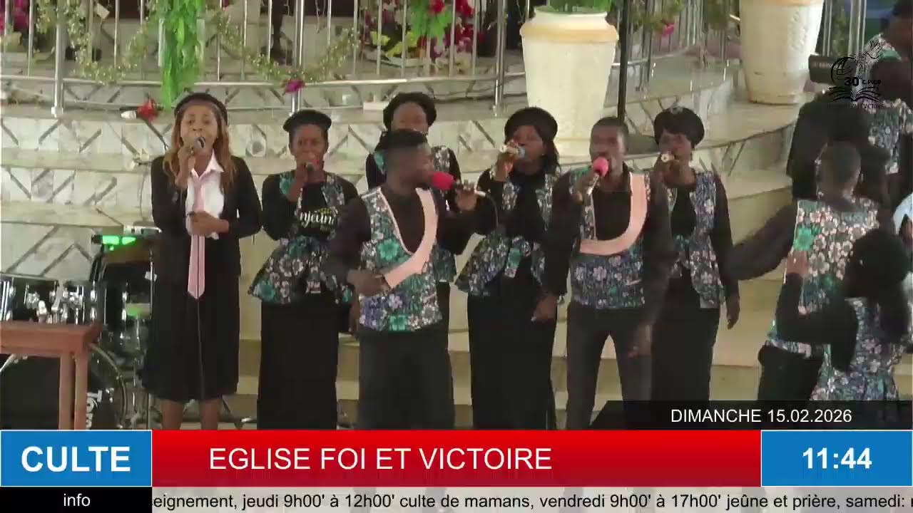 Diffusion en direct de Eglise Foi Et Victoire 30ème Communauté