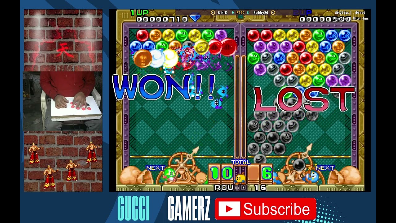 Puzzle Bobble / S-N-K - VS - Bobby26 ( FT 20 ) #SNK#NeoGeo