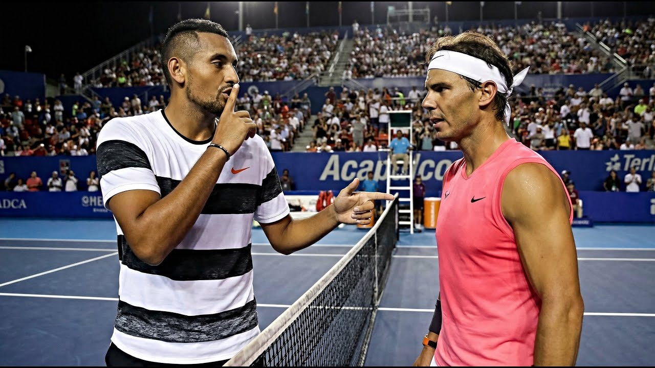 When Tennis Gets PERSONAL ● Kyrgios & Nadal Heated Night Battle
