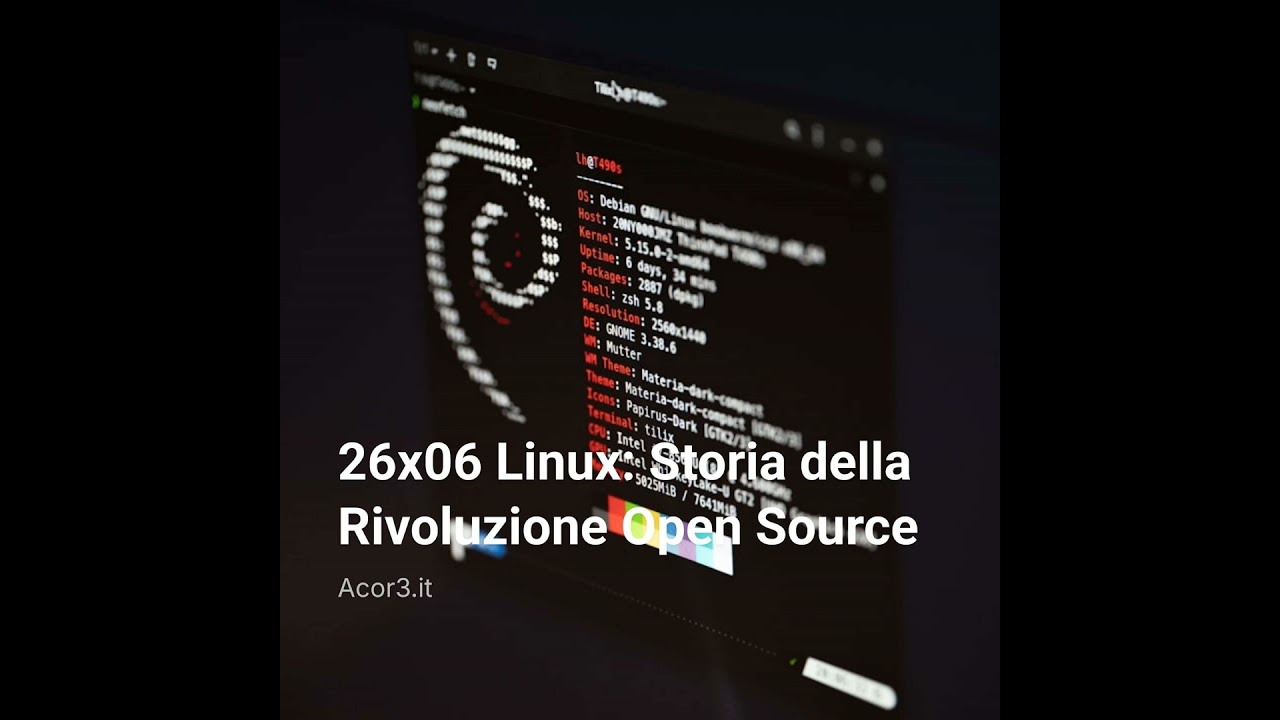 26×06 Linux: Storia della Rivoluzione Open Source