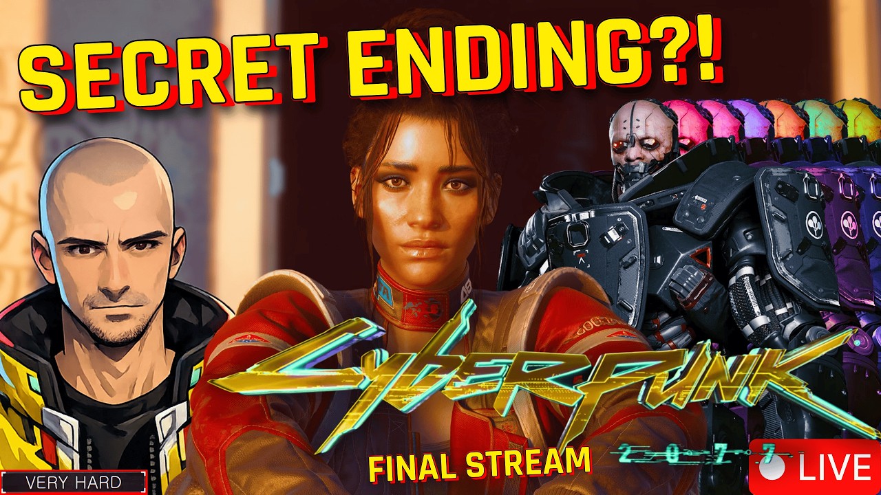 We Saved The Best For Last 💀 Secret Ending + Panam | Cyberpunk 2077 VERY HARD Finale (Part 24)