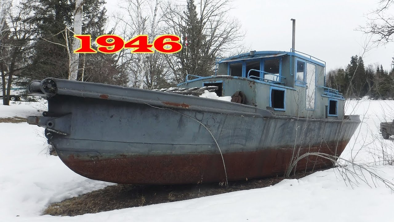 Bought Russel Brothers Logging Tugboat 1946 Built