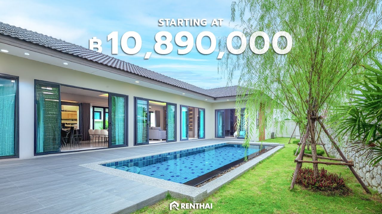 Garden Ville 8 | Beautiful pool villa, Elegant furniture and electrical appliances.