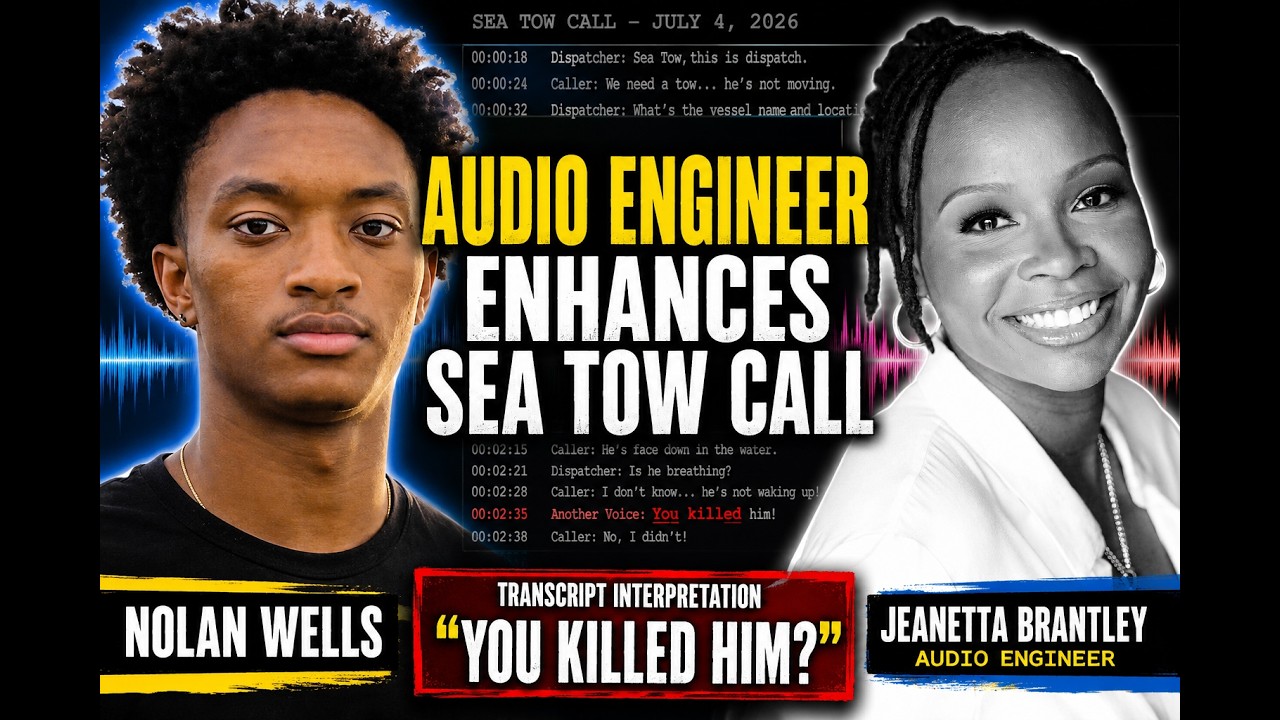Nolan Wells Case: Audio Engineer Enhances Sea Tow Call