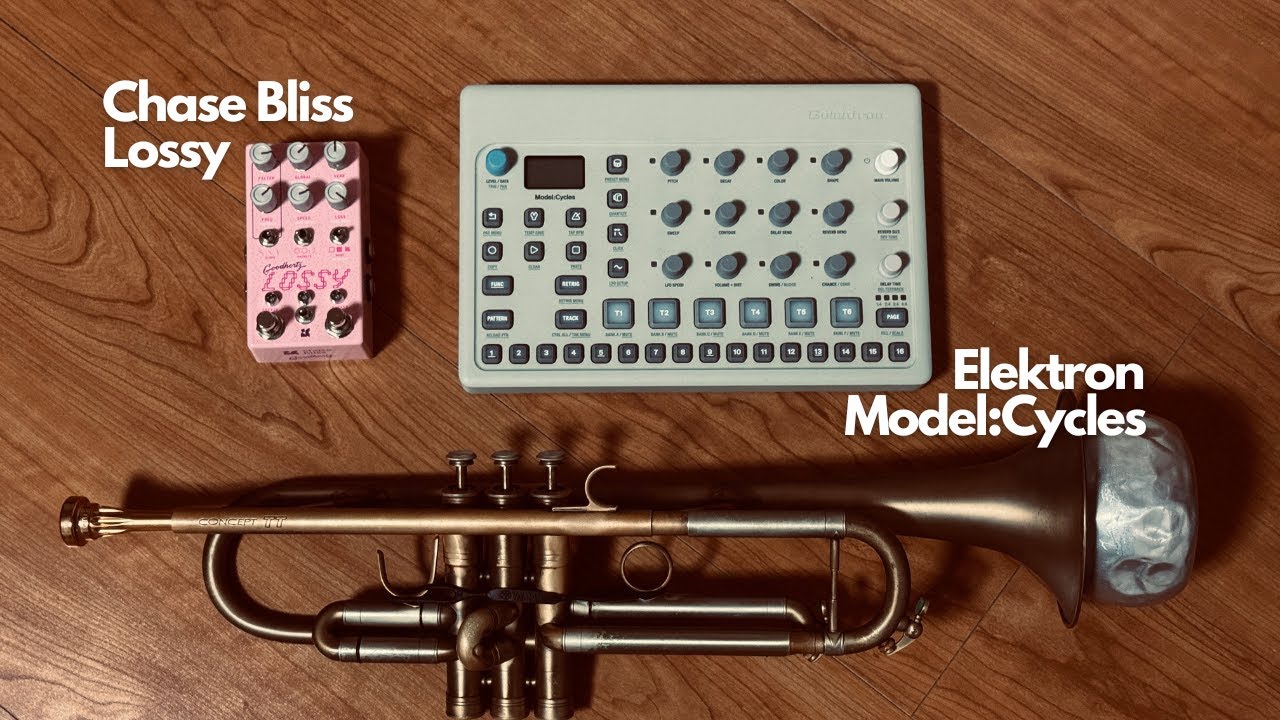 Improvisation with Elektron Model:Cycles and Chase Bliss Lossy