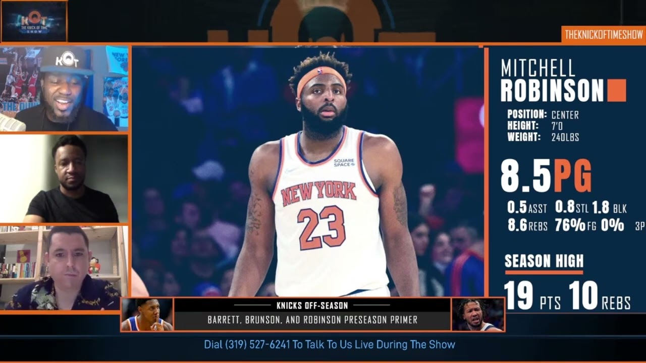 Mitchell Robinson Season Expectations