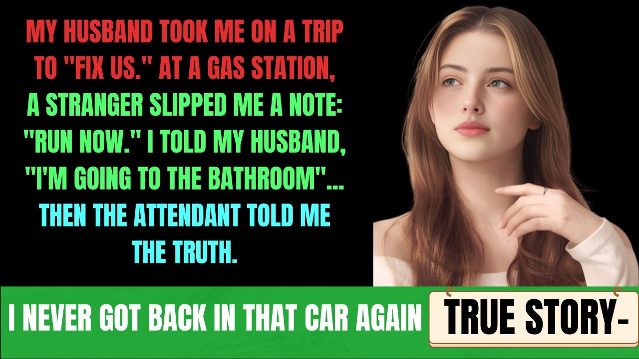 My Husband Took Me on a Trip to “Fix Us” — Then a Stranger’s Note Uncovered His Double Life