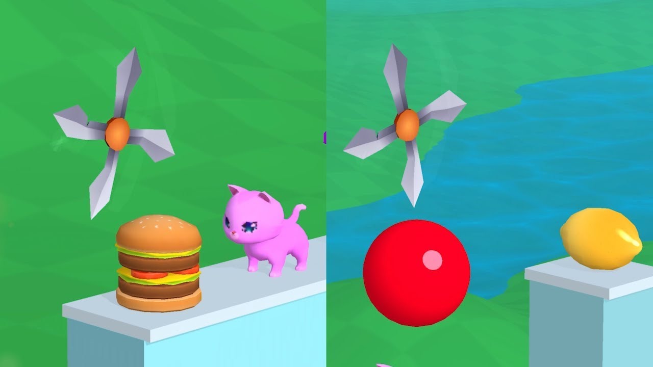 Don't Slice The Cats! Very Satisfying And Relaxing ASMR Slicing Game