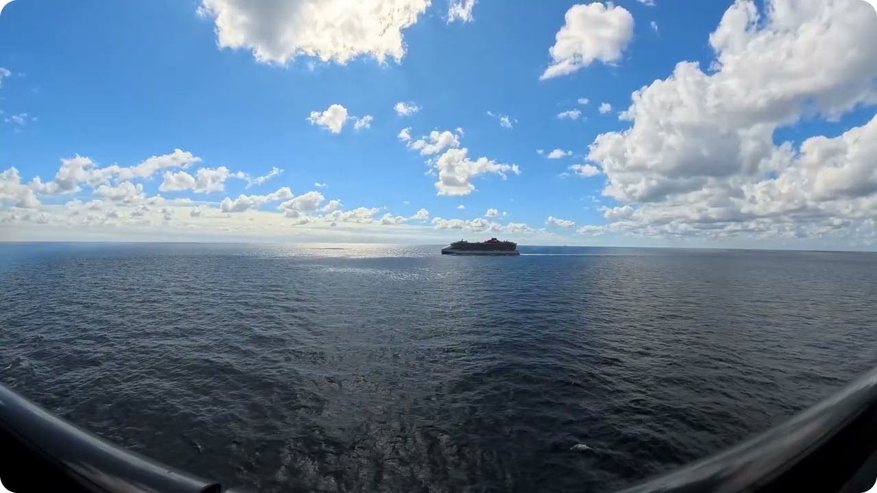 Richard Branson says ahoy as Scarlet Lady meets Brilliant Lady in the Caribbean