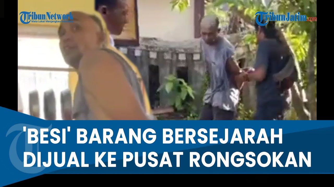 PEMBOBOL MUSEUM BANGKALAN DITEMBAK POLISI, Besi-besi Barang Bersejarah Dijual ke Pusat Rongsokan