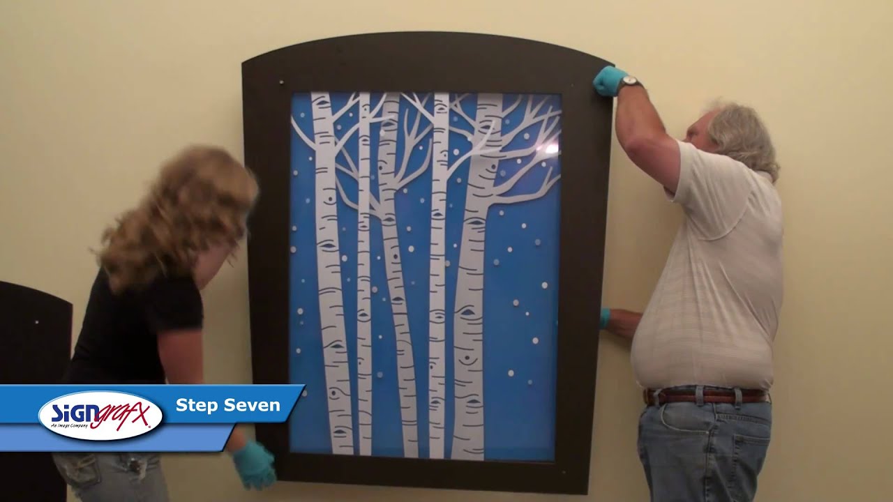 How to Install an ALY Iluminated Sign