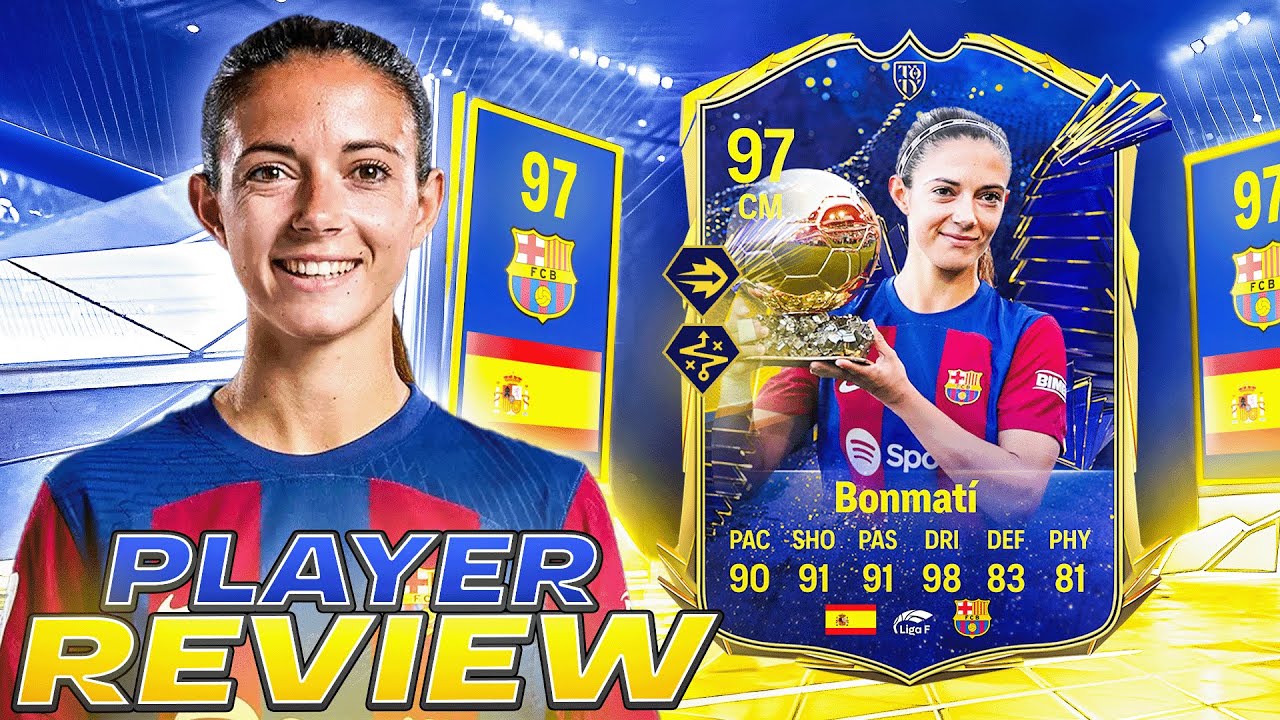 🔥97 TOTY BONMATI PLAYER REVIEW - EA FC 24 ULTIMATE TEAM
