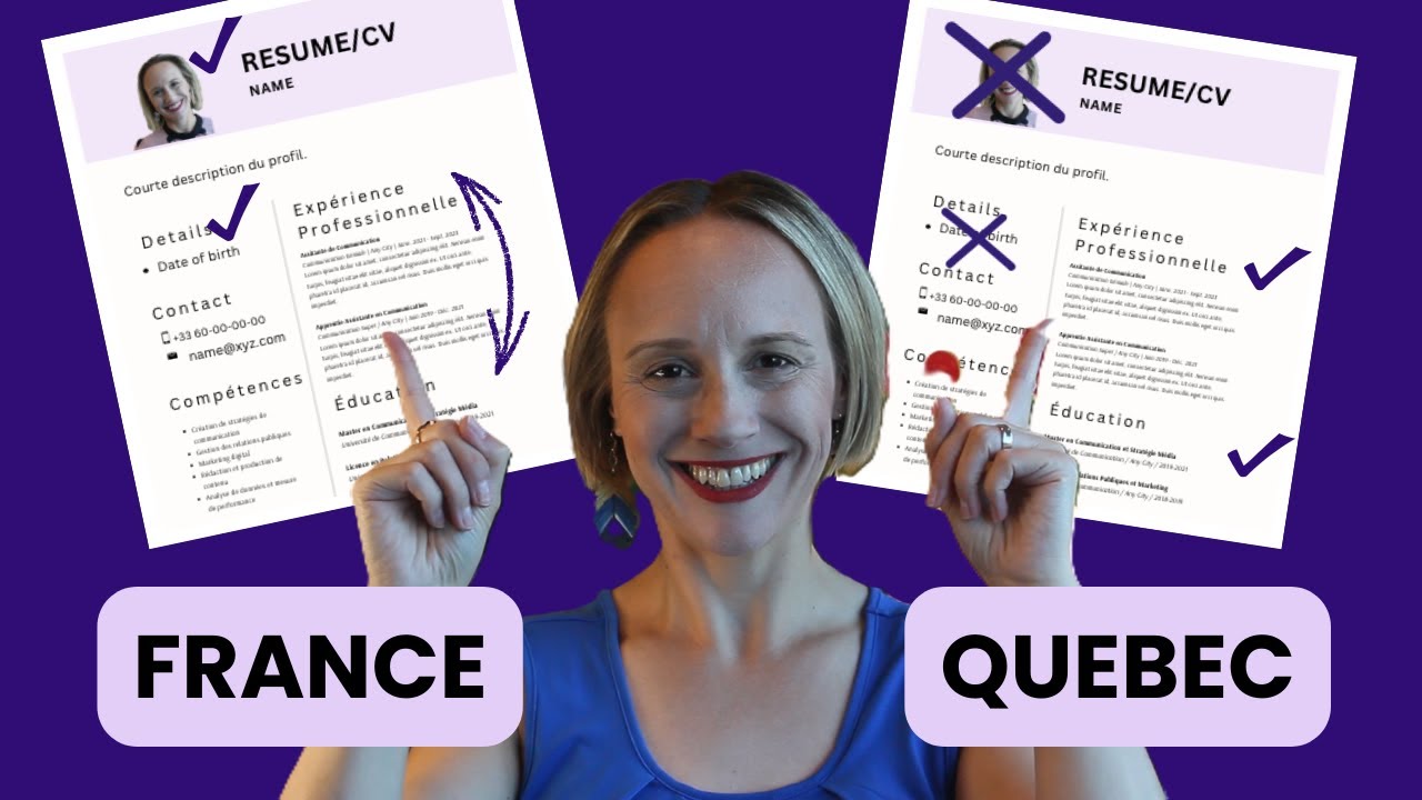 French vs Québec Resumes: Do’s and Don’ts (CV en français)