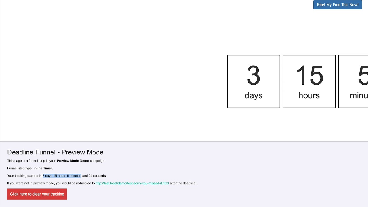Deadline Funnel Feature: Preview Mode