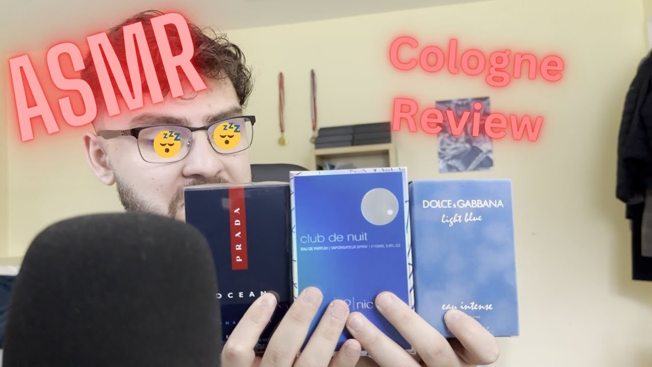 Cologne Review ASMR (whispering and tapping)