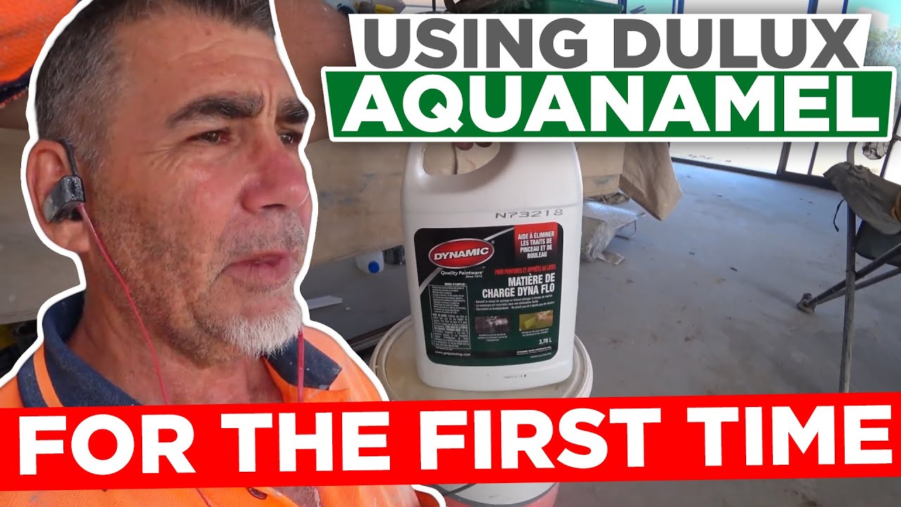 Первое использование Dulux Aquanamel