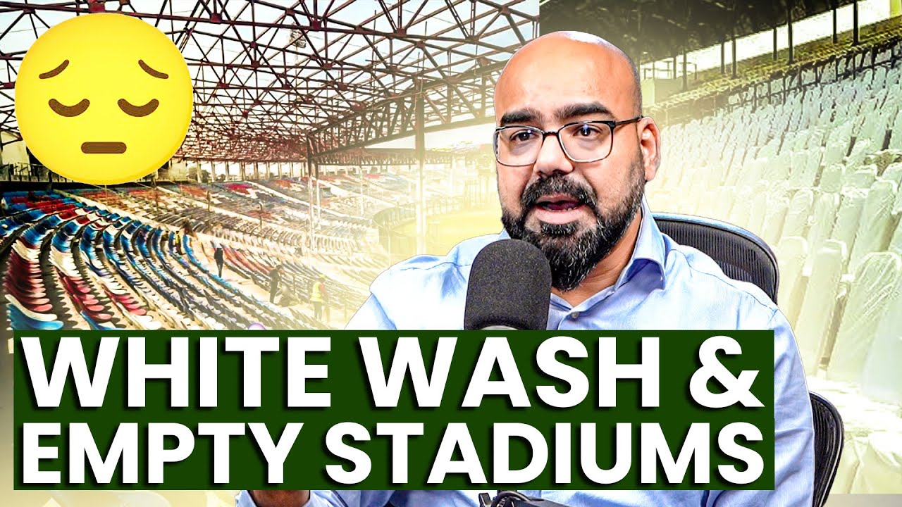 White Wash in Empty Stadiums | Junaid Akram