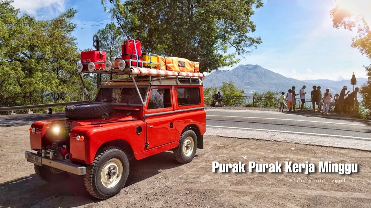 Land Rover Series 2 - Purak Purak Kerja Minggu #landysantuymelali