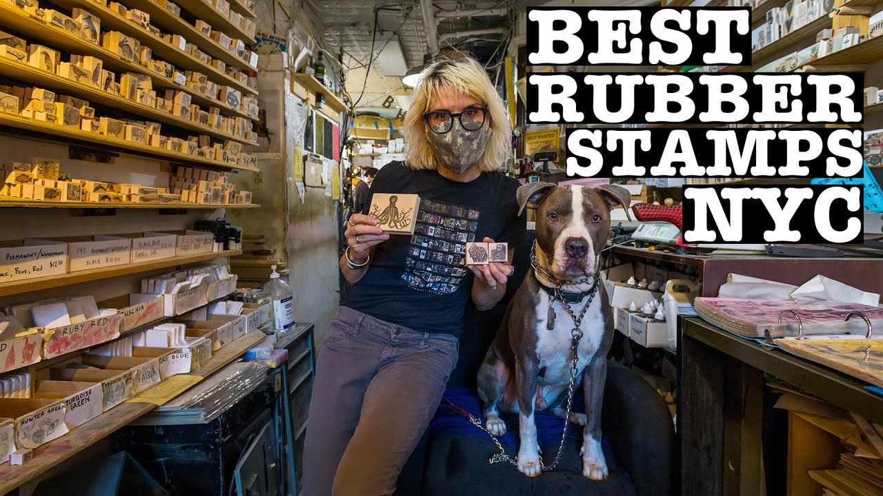 NYC Best Rubber Stamp Shop: Casey Rubber Stamps in East Village New York
