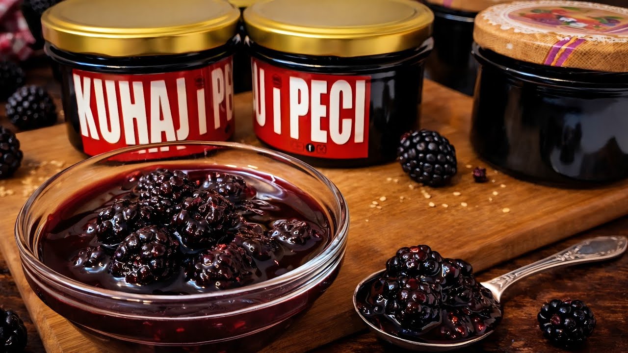 Recept za slatko od kupine - od samo 3 sastojka povećava željezo u krvi