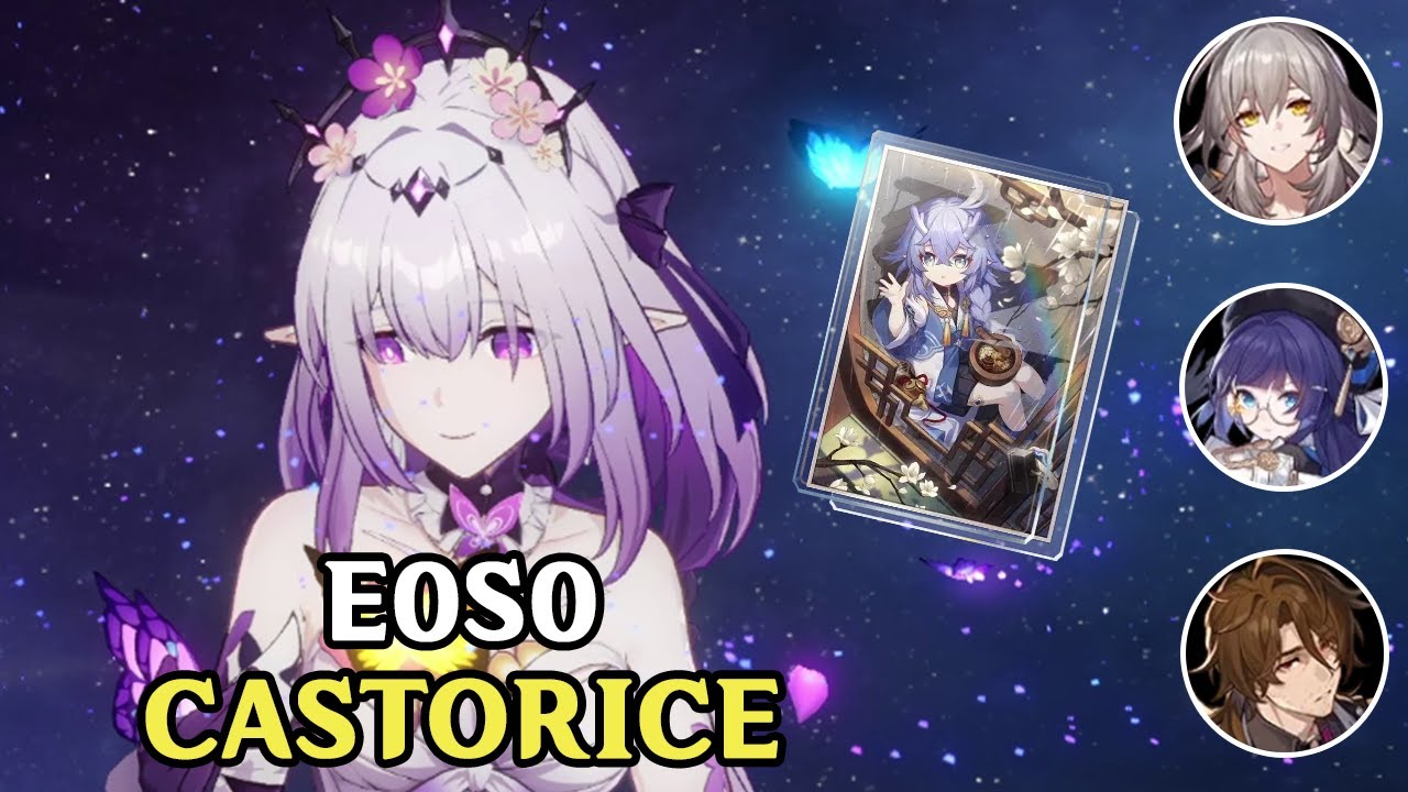 F2P Castorice E0S0 with Bailu LC, RMC E6, Pela E6 & Gallagher E6 vs MoC - Honkai Star Rail
