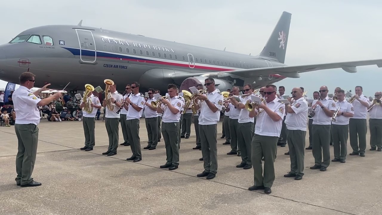 Czech Army Band - Lincoln Air Show 8/26/23.