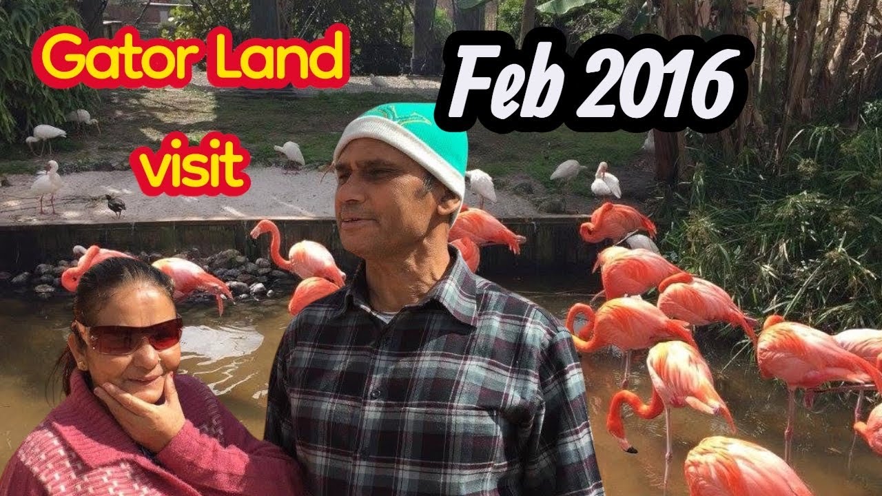 gatorland visit बुवा आमा संग २०१६