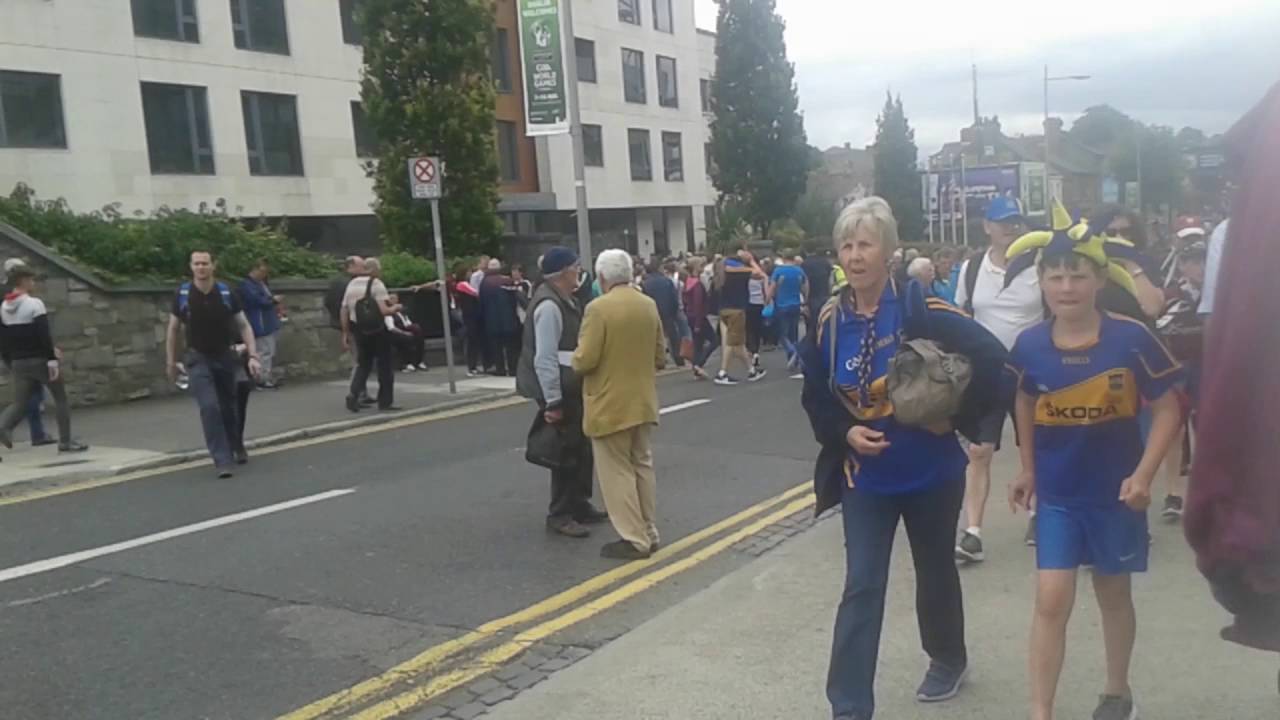 Walking to Croke Park