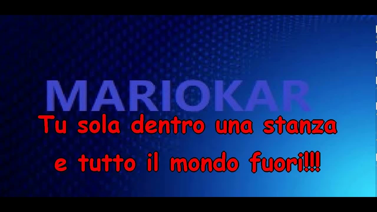 Vasco Rossi   Albachiara karaoke