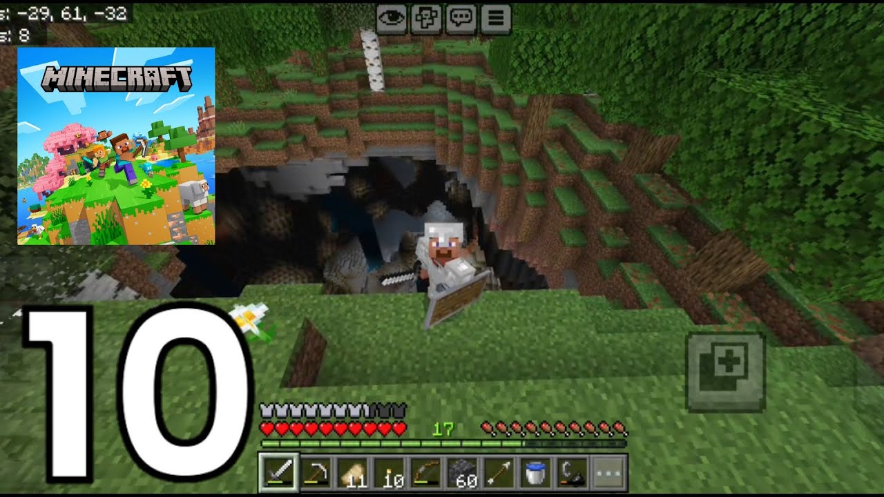 Minecraft Bedrock Edition - Survival gameplay - part 10 (Android,  iOS)
