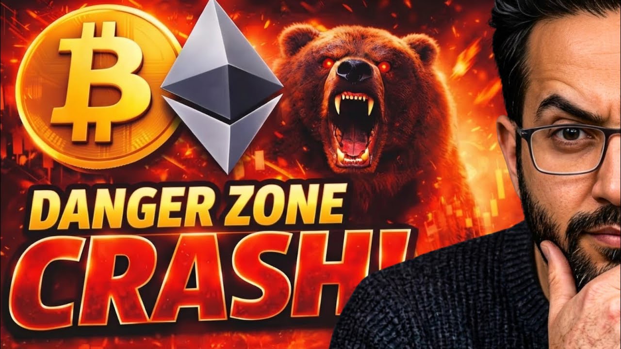 🚨 CRASH DANGER ZONE ⚠️ Latest Crypto Analysis & BTC News Updates Today