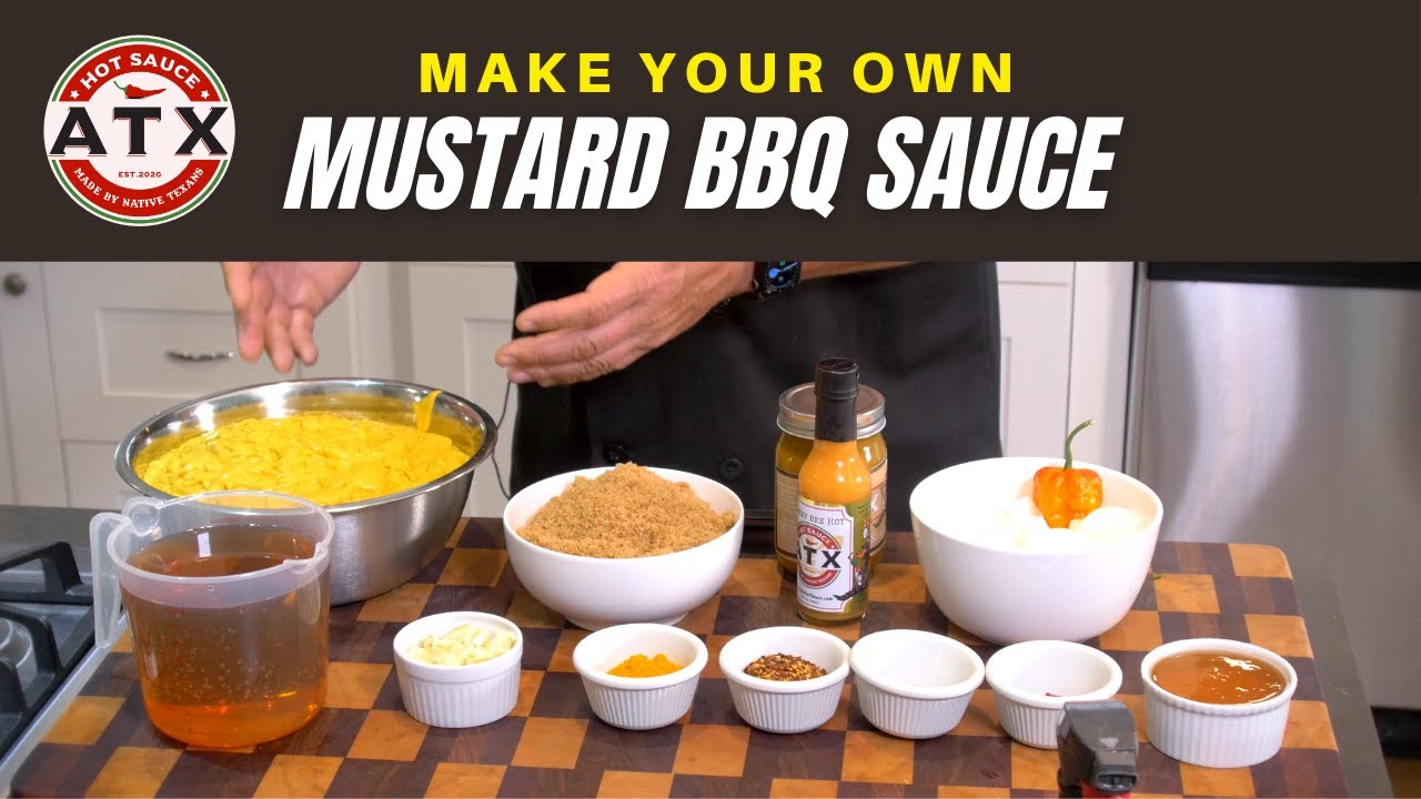 Make your own Mustard BBQ Sauce Recipe