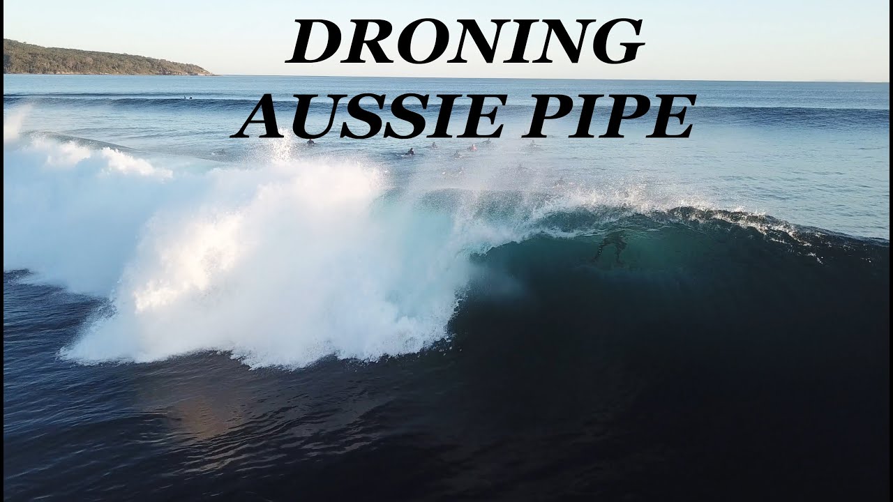 Aussie Pipe Aerial Footage | Bodyboarding and Surfing | Drone Vision