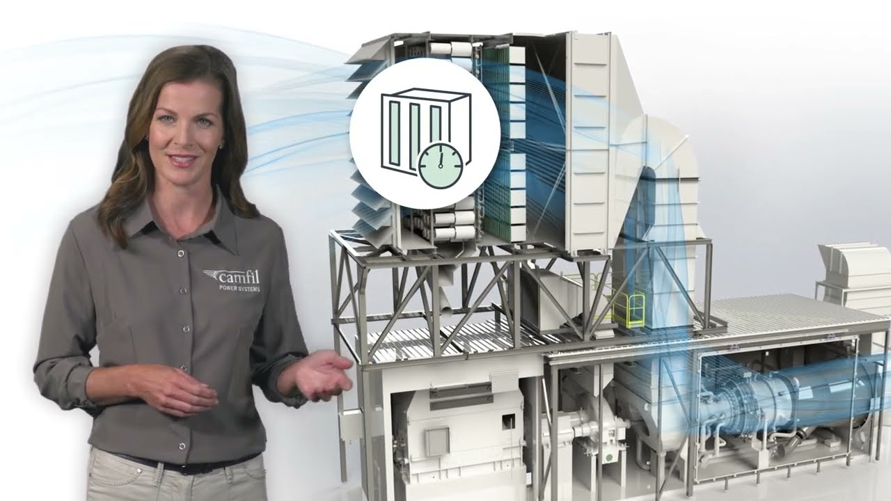 Analyzing gas turbine air intake filter performance