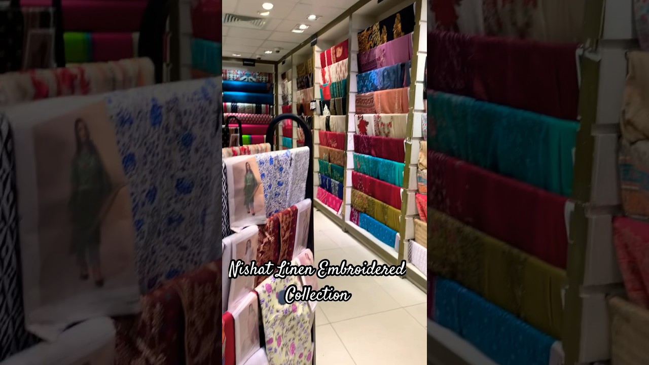 Nishat Linen New Winter Collection With Embroidery Pashmina Shawl #sale #nishatlinen