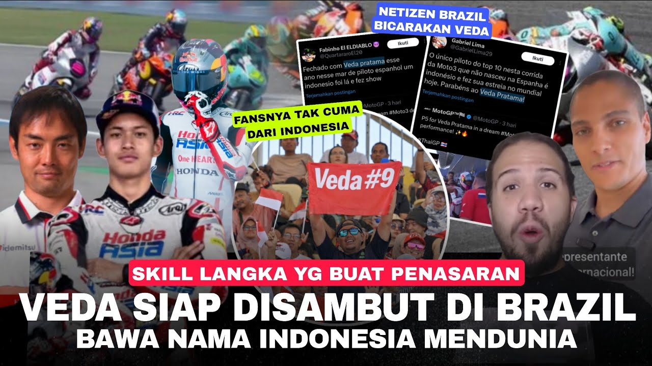 Nama Veda Jadi Perbincangan di Brasil 